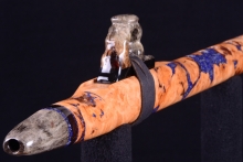 Maple Burl Native American Flute, Minor, Mid G-4, #I32A
